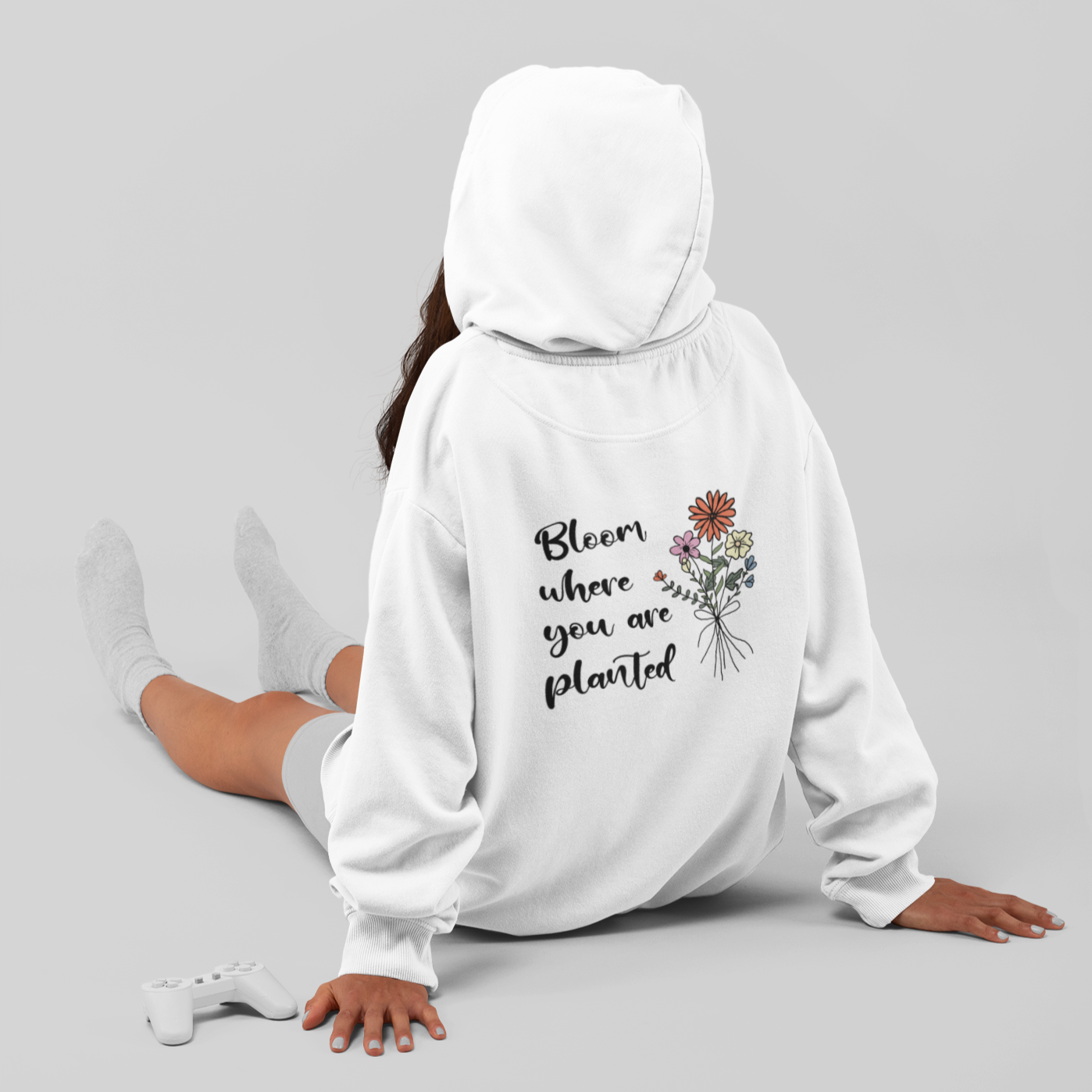 Bloom Where You are Planted -  Full Color Heat Transfer