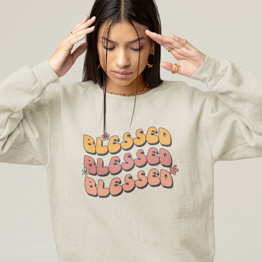 Blessed - Full Color Heat Transfer